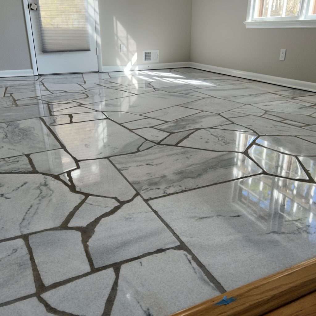 Dining Room Floor Restoration