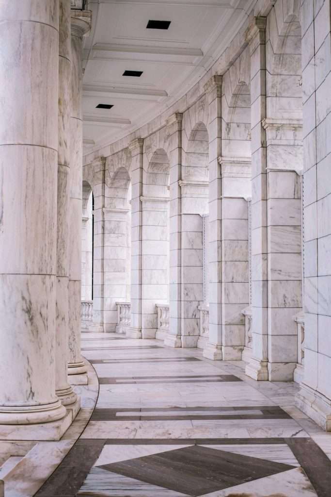 cc0 marble colonnade